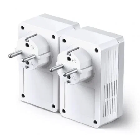 TP-Link TL-PA4010P Kit Adaptador Powerline AV600, 2 Unidades, 600 Mbps, Alcance 300m